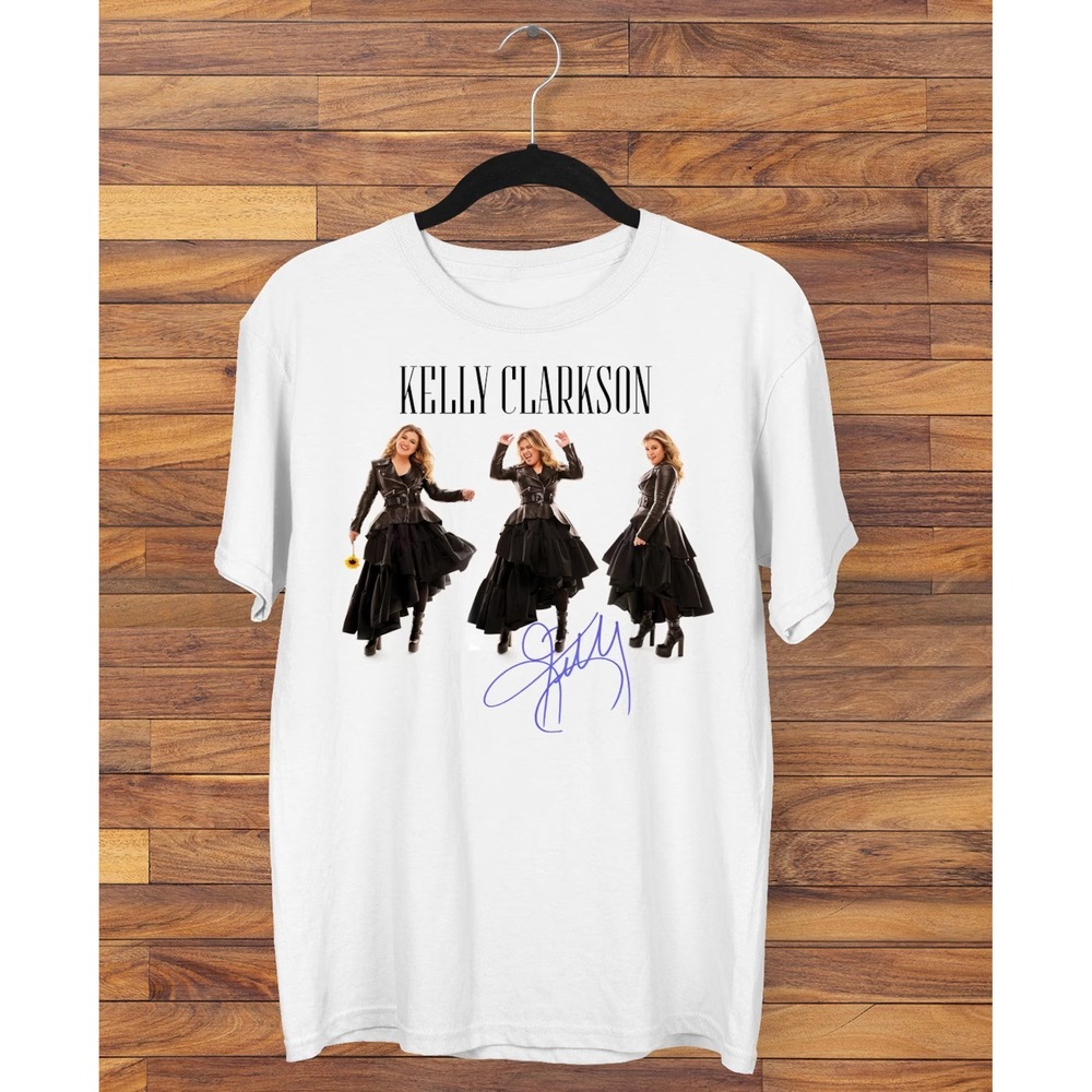 Kelly Clarkson Collage Tshirt, Kelly Clarkson Tour Shirt, Kelly Clarkson Shirt